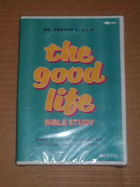 The Good Life Bible Study LEADER KIT Dr Derwin Gray Video Based 8 Session DVD