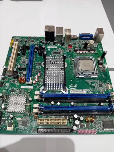 Intel Motherboard LGA775 DDR2                  I/O SHIELD INCLUDED