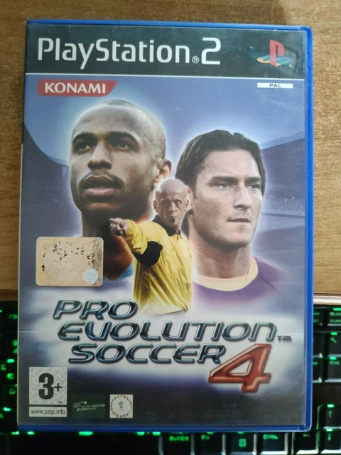 Pes 4 Pro Evolution Soccer Sony Ps2 Playstation 2 Pal Italiano Original Completo