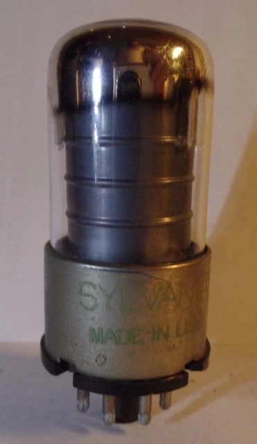 1x 6SK7GT Chrome Base Vacuum Tube. Hickok Tested / NOS or Near NOS Testing