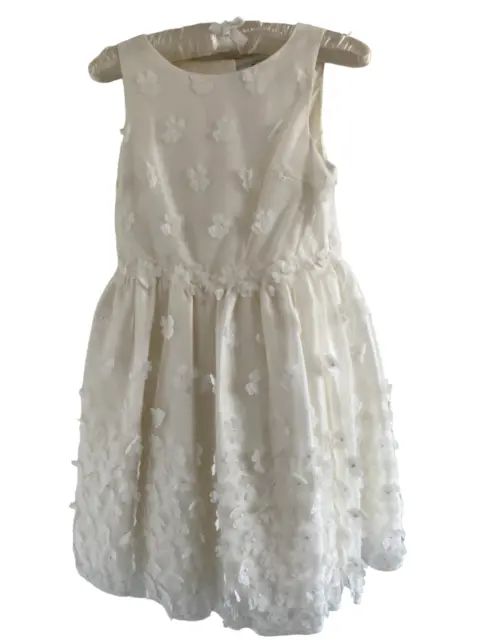 M&S Kids Bridesmaids Dress Ivory Age 11-12 Years New With Tags & Hanger