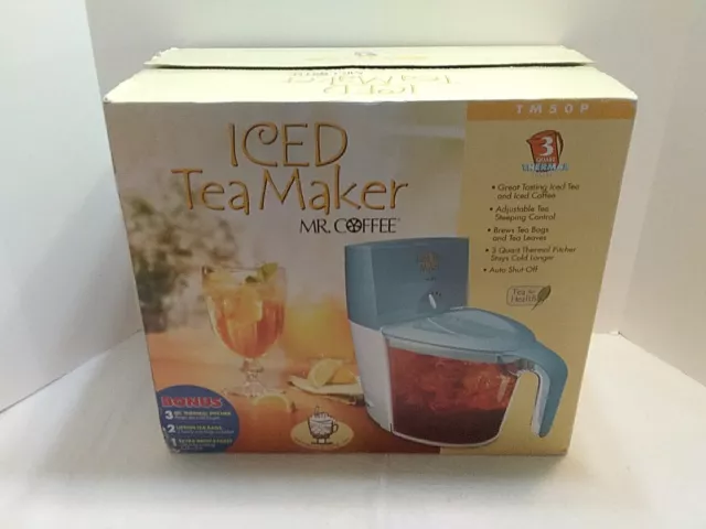 The Iced Tea Pot Maker Mr Coffee Model TM4 Compact Countertop Small One  Unit NEW