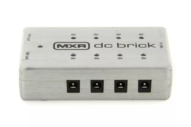 Jim Dunlop MXR DC Brick M237 Multi Effects Pedal Power Supply - Silver