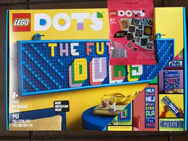 LEGO DOTS: Big Message Board (41952) + Punti (41803)