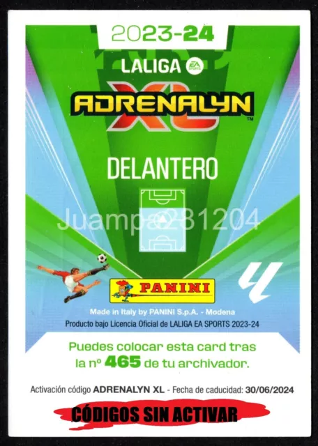 LAMINE YAMAL BALON De Oro Edicion Limitada 2023-24 Cromo Panini