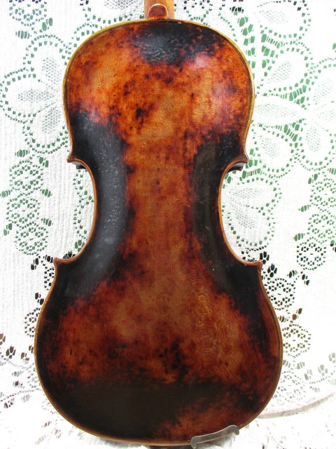 Gorgeous Old Antique Stainer Labeled German Violin 4/4 in Case No Reserve!