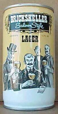 BRICKSKELLER LAGER 1, cs Beer CAN, Pittsburgh Brewing, PENNSYLVANIA 1977 gd.1/1+