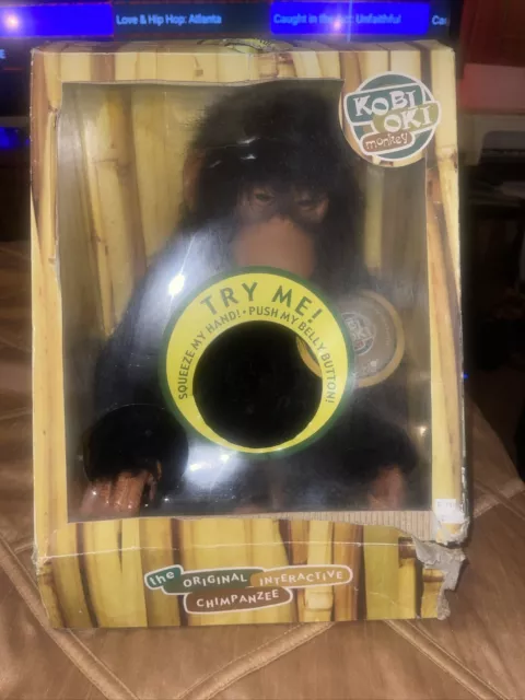 Senario Kobi Oki Monkey The Original Interactive Chimpanzee New In Box 2001 NRFB