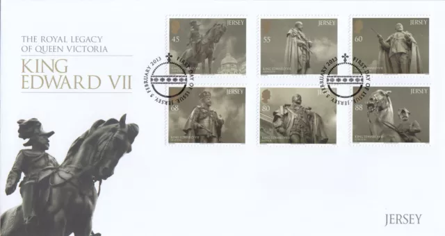 (132602) King Edward VII GB Jersey JPO FDC 2013