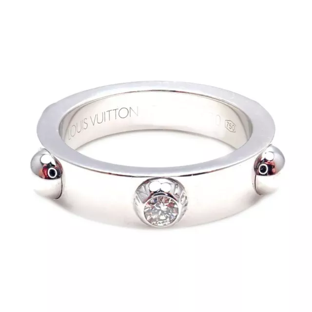 Bague Louis Vuitton LV VOLT ONE Diamant . Taille 56 . Prix neuf : 4100€