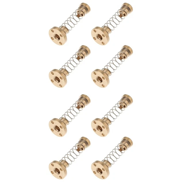 Vite senza fine T8 da 8 mm e 500 mm con dado a sfere per CNC e stampante 3D