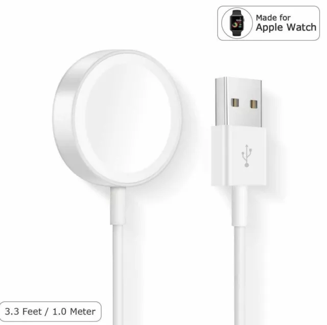 Magnetic USB Charging Cable Charger For Apple Watch iWatch Series 4/5/6/SE/7