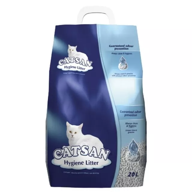 Catsan Hygiene Plus Lasting Odour Protection Hygienic 20litre