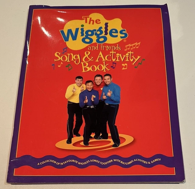 THE WIGGLES AND Friends Song and Activity Book Paperback 2004 OG ...