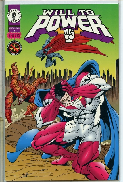 Will To Power 1994 series # 3 very fine comic book