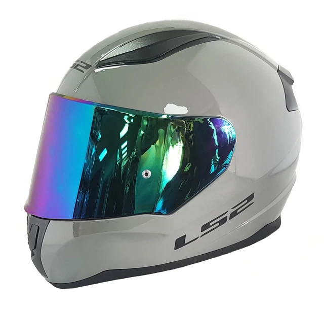Casque Intégral Moto LS2 FF353 Nardo Gris - Homologué ECE 22-05, Visière Foncée Incluse - 14