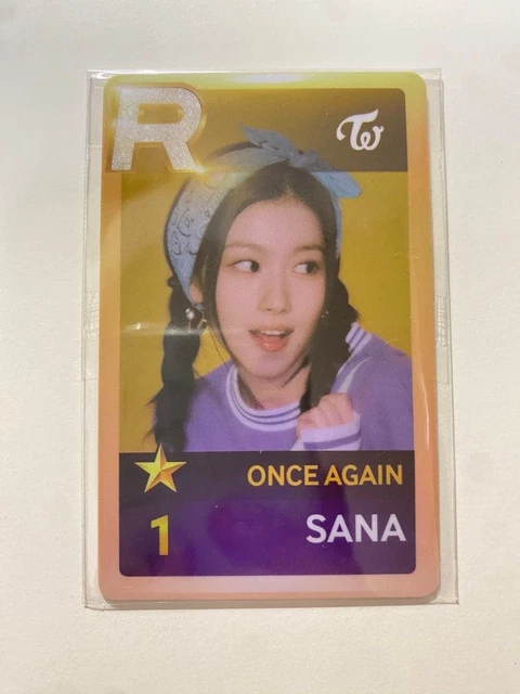 TWICE SANA SUPERSTAR SSJYP 8th Anniversary Limited Edition Card