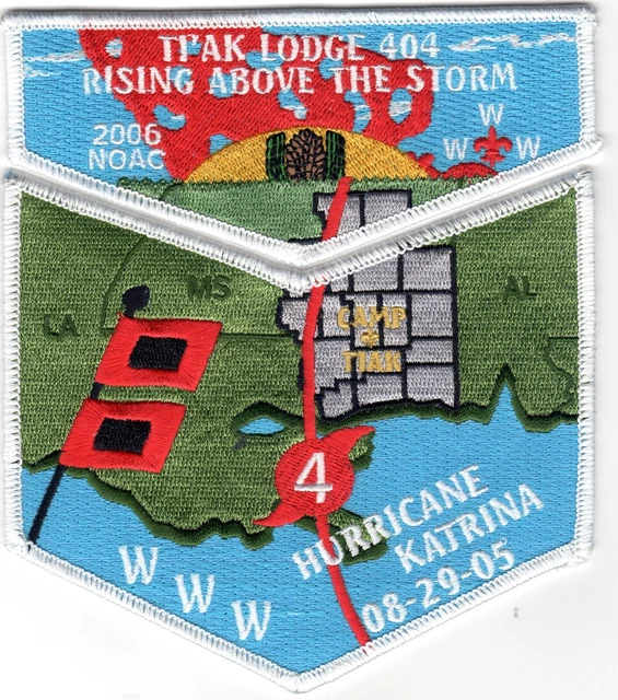 OA Ti'ak Lodge 404 2006 NOAC Continget Flap and pocket patch