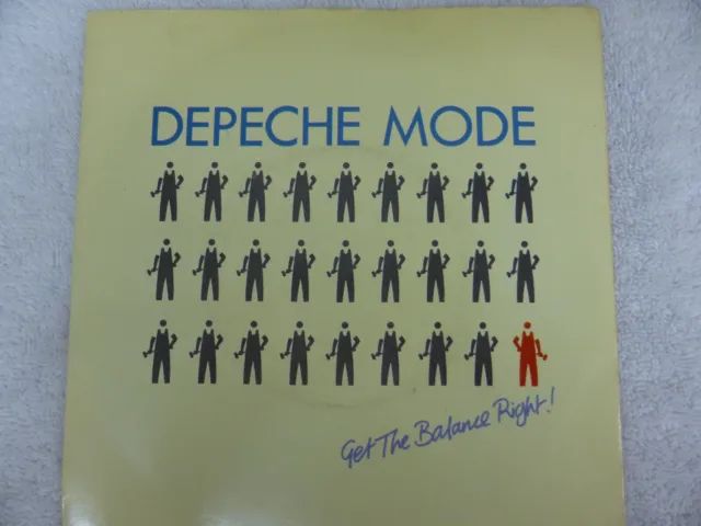 Depeche Mode  Get The Balance Right! 1983  - Excellent Condition   Free Post Uk