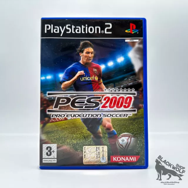 PES 2009 Pro Evolution Soccer MESSI 🇮🇹 ITA 🎮 Sony Playstation 2 PS2