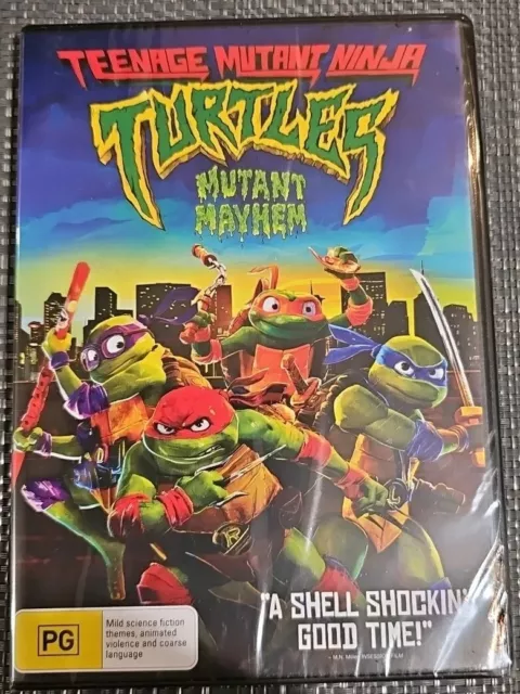 Teenage Mutant Ninja Turtles : Mutant Mayhem DVD 2023 BRAND NEW SEALED