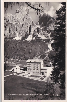 m CORTINA Cristallo   1950 Grand Hotel Tre Croci 