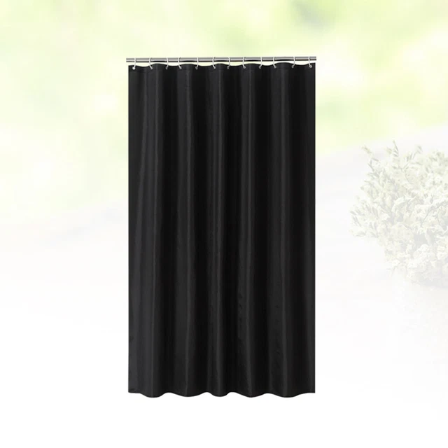Cortinas grises cortina de baño para encajes de baño superlargas