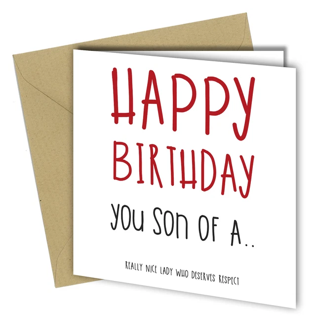 Personalised FUNNY & Rude 16th Birthday Card For Son, Grandson, Brother - Adult Humour 7 thumbnail image