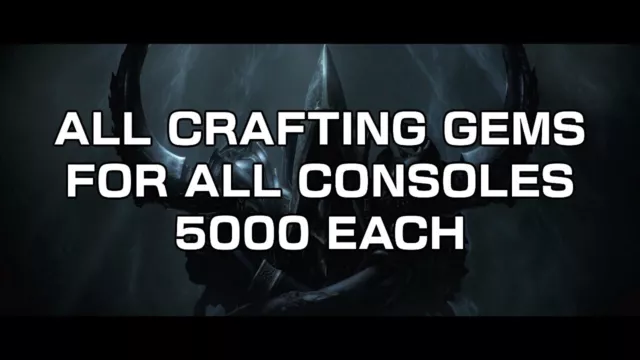 Diablo 3 Alle Handwerklichen Edelsteine - Alle Konsole - Softcore Oder Hardcore