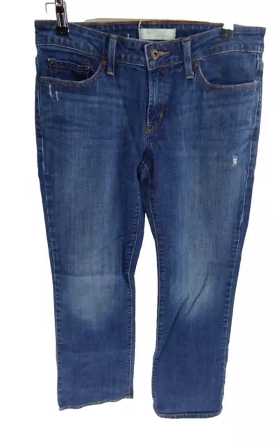 Levis Womens 545 Low Boot Cut Comfort Blue Denim Jeans Size 10M (33X31.5)
