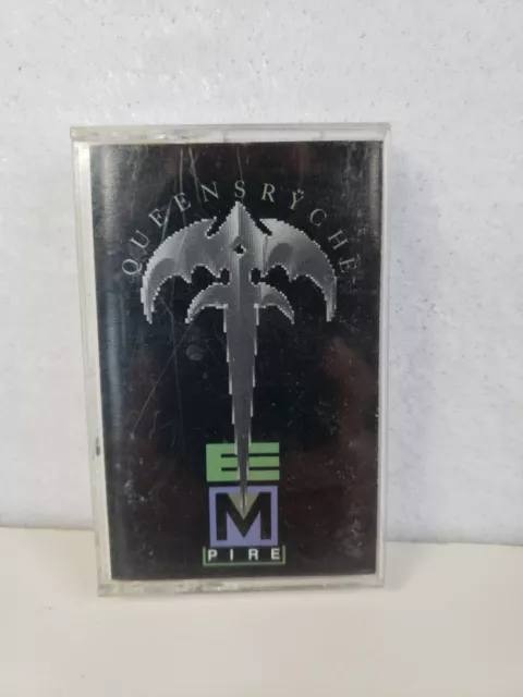 Queensryche Empire 1990 Cassette Tape EMI Records with Box & Insert