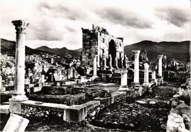 CPM AK MAROC VOLUBILIS. Morocco. Maison a l'Ephebe et Arc de Triomphe (342560)