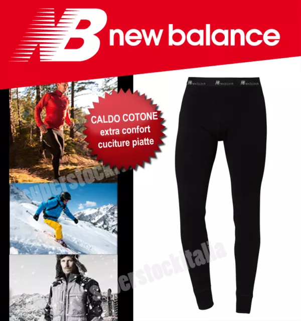 Calzamaglia New Balance Uomo Donna Caldo Cotone Sport Trecking Sci Neve tg. S