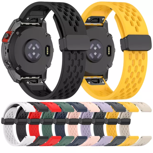 Bracelet de montre en silicone 22MM Pour Garmin Fenix7 Pro2/Fenix6 Pro GPS