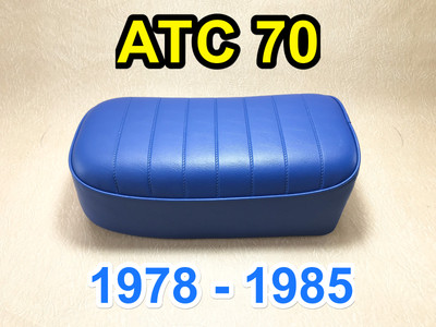 ATC 1978-1985 Honda ATC 70 ATC70 Moto Nouvelle selle de siège complète noire. 