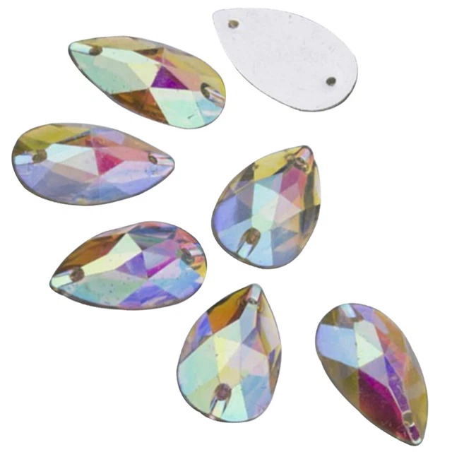 50 piezas Perlas de espalda plana Adorno Botones Decorar Ropa
