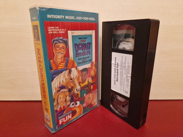 THE DONUT MAN - Barnyard Fun - Duncan & Repair Club - PAL VHS Video ...