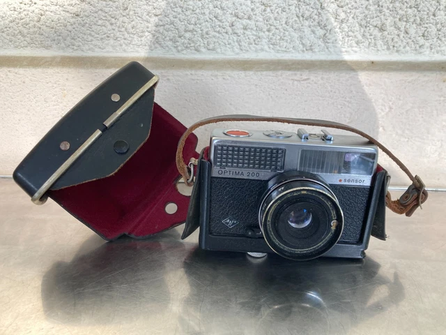 Appareil Photo Vintage AGFA Optima 200 Sensor - Occasion Avec étui, Argentique Allemand