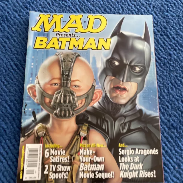 Mad Magazine Batman Special Issue Movie Satires TV Show Spoofs Sergio Aragone