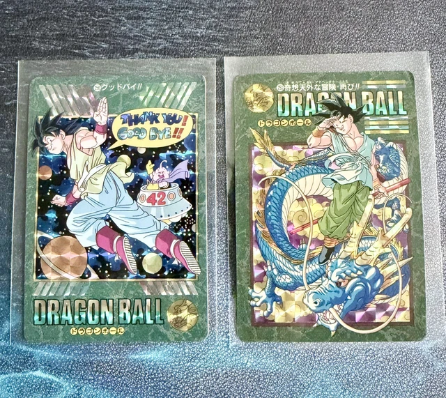 DRAGON BALL Z Carddass 1995 Visual Adventure Prism tarjeta #253