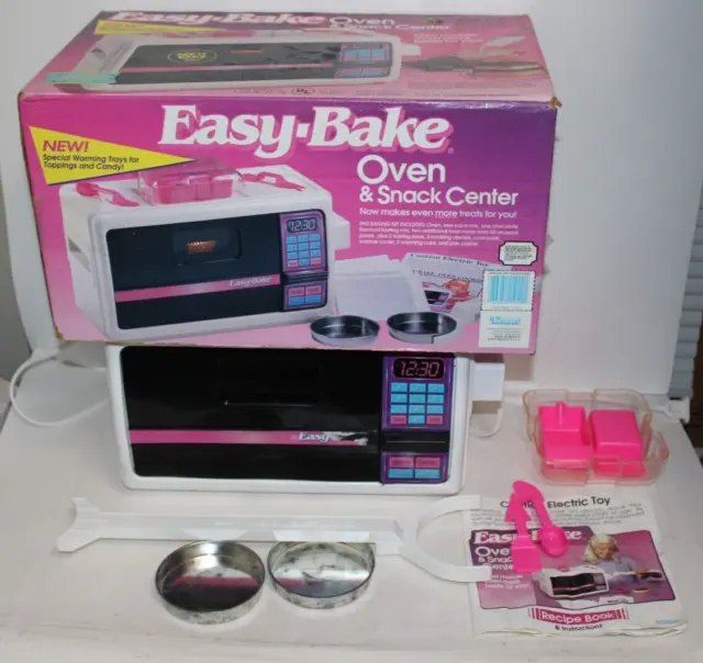 Easy Bake Oven 1992 Snack Center Kenner Future Chef & Baker. Tested Working