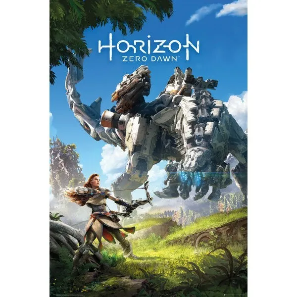 Horizon Zero Dawn Key Art Poster