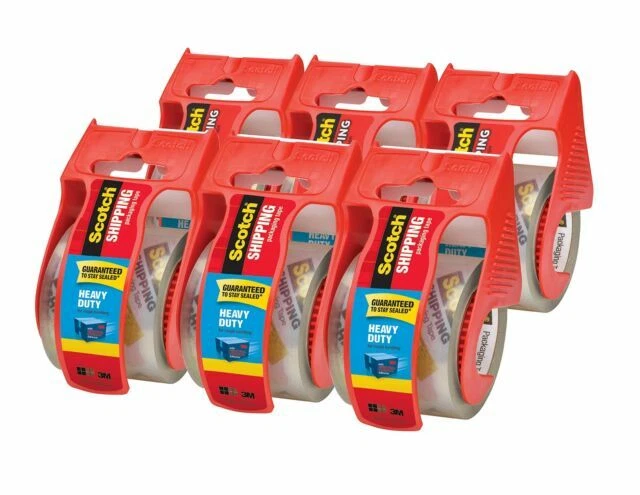 Scotch Heavy Duty Packaging Tape, Packing Tape Designed for Moving, Mailing,