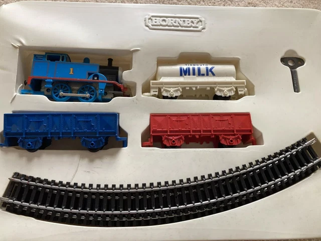 THOMAS THE TANK Engine Clockwork Train Set £25.00 - PicClick UK