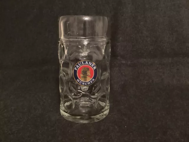 Paulaner München Brauhaus Bierkrug Bierseidel Glas Bier 1l Maßkrug Oktoberfest