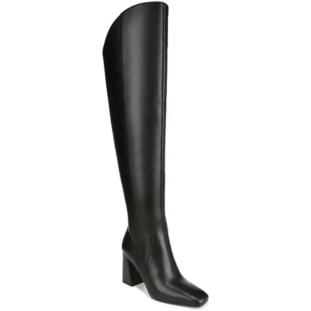 Naturalizer Womens Lyric Leather Wide Calf Tall Over-The-Knee Boots BHFO 6663