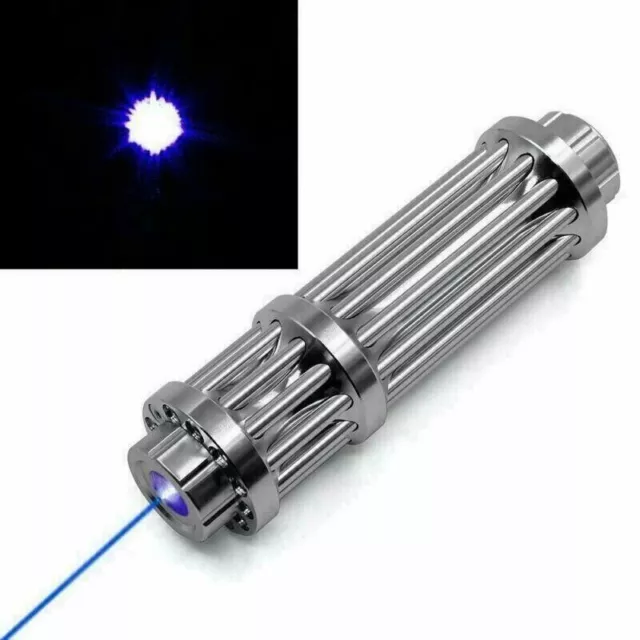 1MW Military High Power 450nm Blue Light Pointer Pen Burning Beam Light AU Stock 3