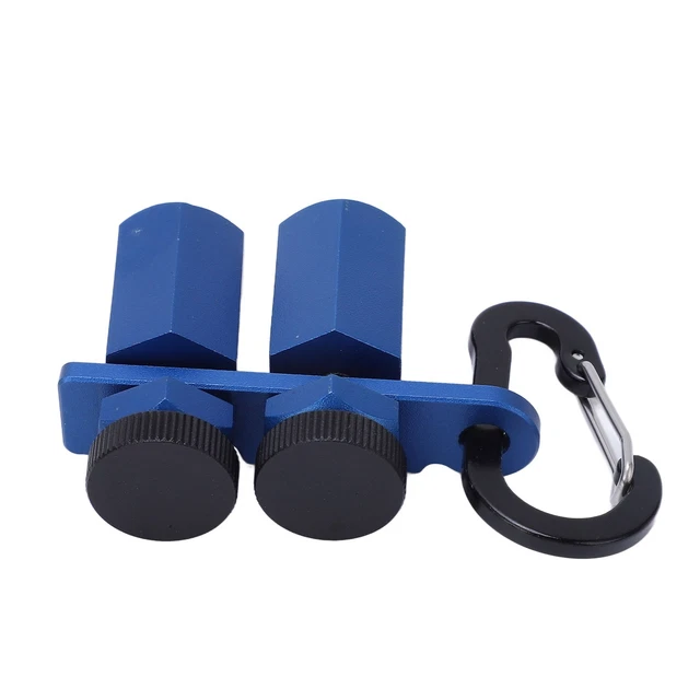 Medidor de escalera de aleación de aluminio calibre plano hexagonal con tornillo para el pulgar para enmarcar y viga
