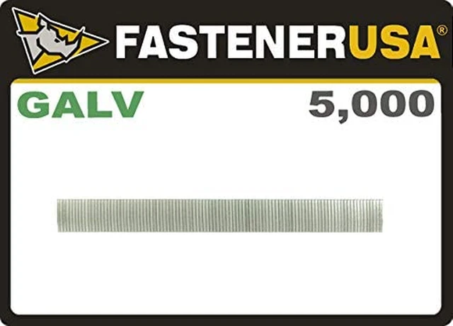1/2" Brad Nails 18 Gauge Galvanized 5M Box