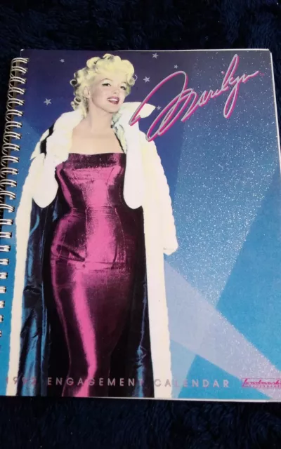 1991 Landmark Marilyn Monroe 1992 Engagement Calendar